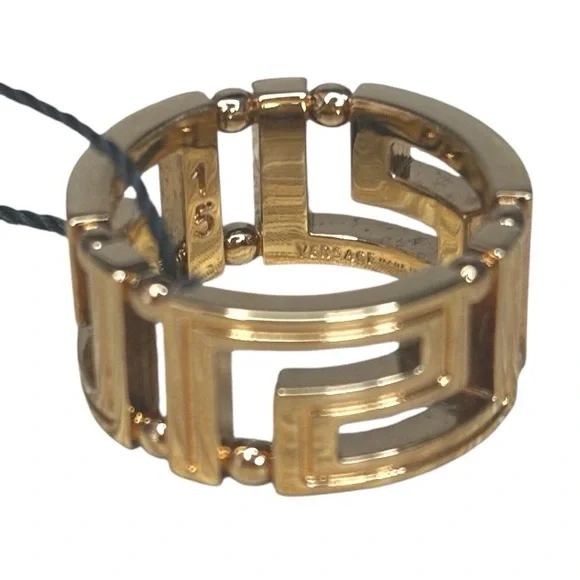 NWT Versace Greca Ring - Size 7 - Picture 3 of 3